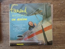 ANCIEN DISQUE 33 TOURS 25 CM FERNAND RAYNAUD EN AVION