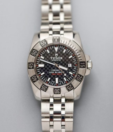 Tudor black dial prince date - tudor,