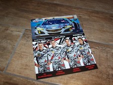 Photo signée  / Photo Card Autograph  ACURA NSX GT3 MSR 2018 //