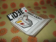 Ancien RAMASSE-MONNAIE PUBLICITAIRE LUCKY STRIKE CIGARETTES en PLASTIQUE Tabac