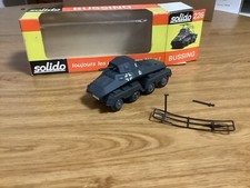Véhicule Blindé Reconnaissance BÜSSING de SOLIDO réf:226 + Boîte d’origine 