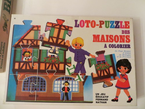 Loto puzzle des maisons - , à