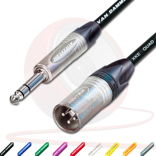 Mâle xlr trs - mâle, à