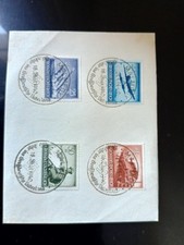 4 Timbres GROSSDEUTCHES REICH - oblitéré 18.8.1940 "heimkehr ins großdeutsche.."