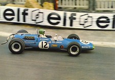 G496. Matra MS7. Henri Pescarolo. Carte postale: 1969