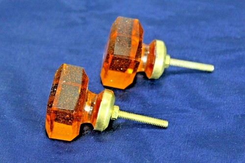 Boutons porte cristal - boutons, en