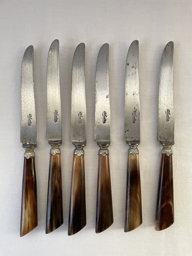 Lot couteaux manche corne - lot,