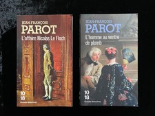 ¤ Lot 2 thrillers JEAN-FRANCOIS PAROT - Nicolas Le FLOCH 10|18 Grands Détectives