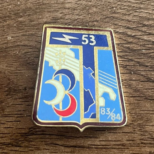 Insigne militaire n654 - insigne, 53e