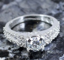 Diamant Solitaire 1.26 Blanc