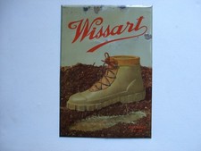 ANCIENNE PLAQUE TOLE . WISSART