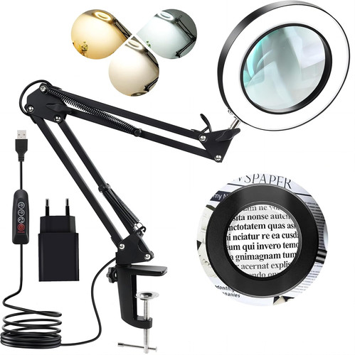 Lampe loupe - lampe, bureau