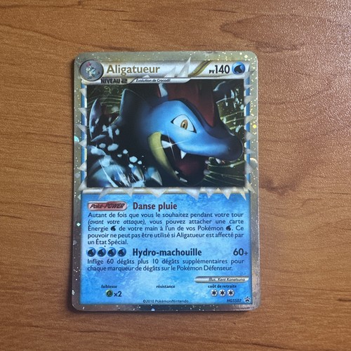 Carte pokémon aligatueur - carte,