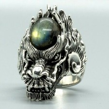 Bague Dragon En Argent 925