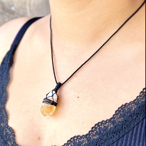 Collier cristal de - collier,