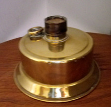 Ancien réchaud à pétrole de marque  Pigeon en cuivre