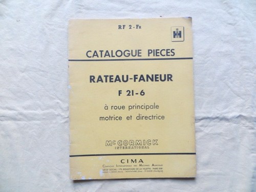 Cormick rateau faneur f - faneur,