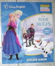 ALBUM PANINI DISNEY  LA REINE DES NEIGES ENGLISH  vide