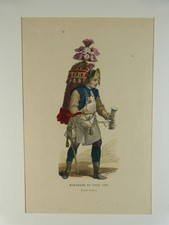 Gravure sur bois Marchand de