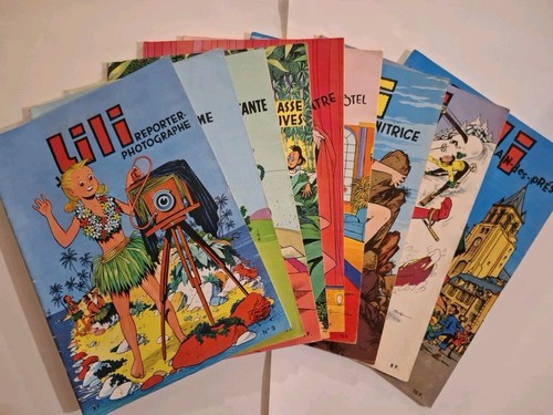 Lot lili l espliègle - bd,