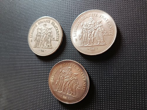 Francs hercule 1980 1978 - 50, et