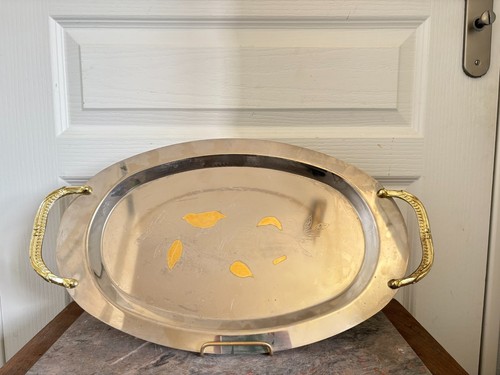 Ancien plat plateau service - plat,