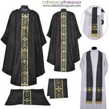 NOUVEAU CHASuble gothique NOIR