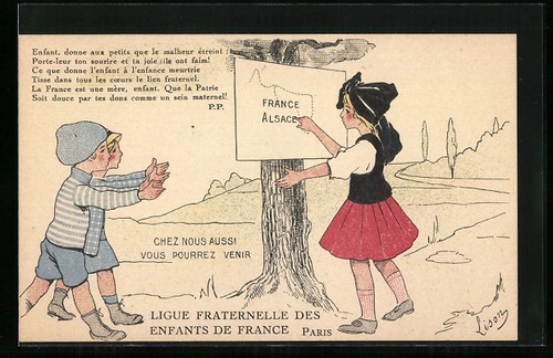 Carte postale artiste - carte, d'artiste