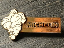 Pin Pins Plaque Michelin Bibendum Blanc Or Qualité Arthus Bertrand