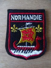 NORMANDIE Patch écusson