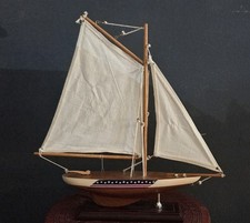 Wooden Sail Boat / Pond Yacht