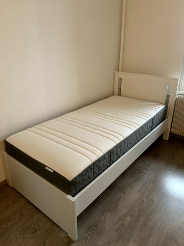 Ensemble lit matelas sommier - lit,, matelas,