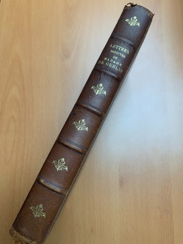 Lettres inédites mme de - inédites,