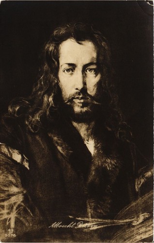 Cpa albrecht durer peintre - cpa,