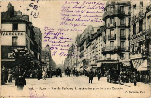 Cpa paris 12e - paris, fb