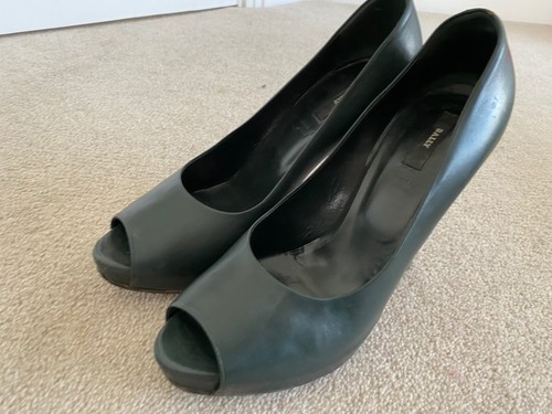 Talons cuir vert femme - , bally