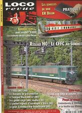 LOCO REVUE N°735 RESEAU HO : CFFC/BB 8100 / CROISEMENTS- COURBES BOULTE/RHONE