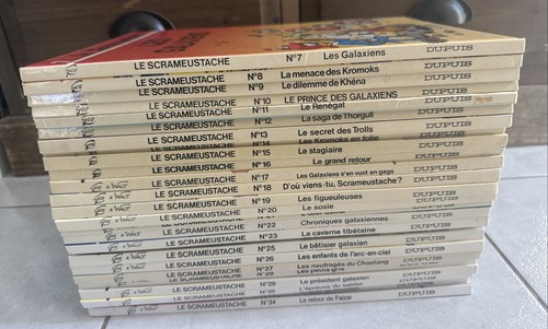 Lot x26 scrameustache - lot, le