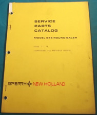 SPERRY NEW HOLLAND Manuel