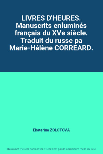Livres heures manuscrits - livres, d'heures.