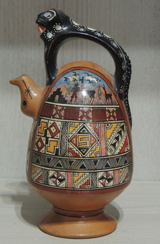 Ancienne carafe péruvienne - ancienne,