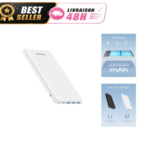 Batterie externe 26800mah - batterie,