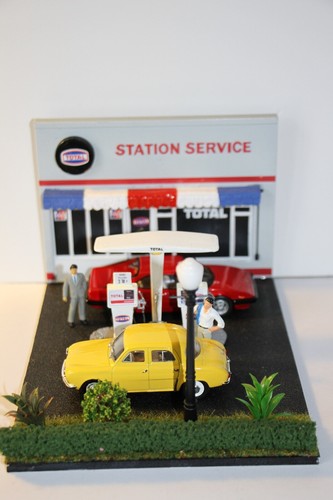 Diorama station total 1 43 - station, 1/43