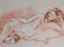 Joli Dessin Sanguine Modèle