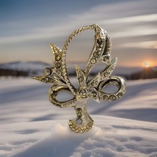 Broche panier floral ancienne