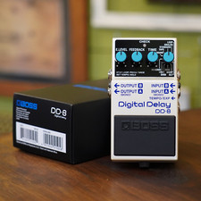 Pédale d'effets Boss DD-8 Digital Delay pour guitare neuve