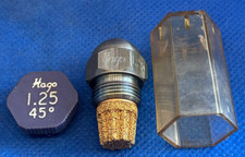 HAGO 1.25 45° S-S GICLEUR Buse brûleur CHAUDIERE fuel fioul Mazout Danfoss Neuf