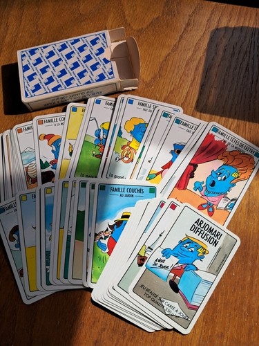 Collection jeu familles - collection, de