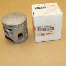 PISTON NU IT 175 1976-1983 67mm COTE +1.00 NEUF YAMAHA 3R6-11638-00