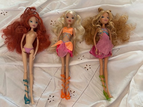 Winx enchantix doll lot - winx,